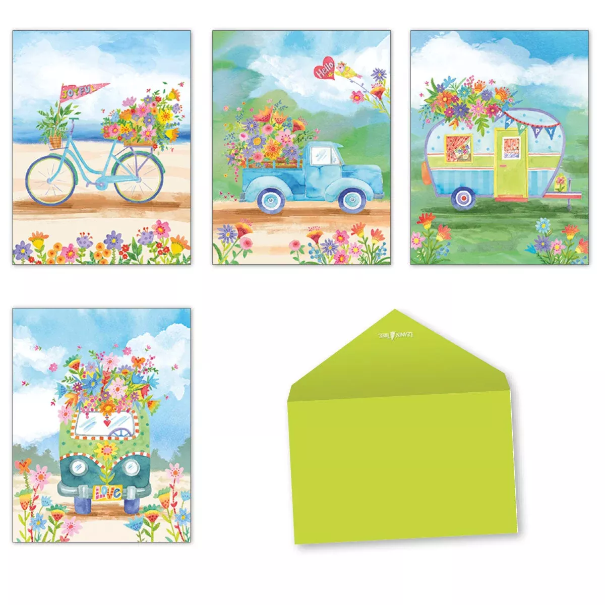 Scenic Route by Sheryl Mochizuki Cards | CuteGreeting Card Assortment