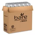 SOLO DM8R-0090 Bare Eco-Forward 4.6 in. Diameter x 1.8 in. h 8 oz ProPlanet Seal Plastic RPET Deli Containers - Clear (500/Carton)