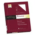 Southworth R14CF 24 lbs. Bond Weight 95 Bright 100% Cotton 8.5 in. x 11 in. Resume Paper - White (100/Box)