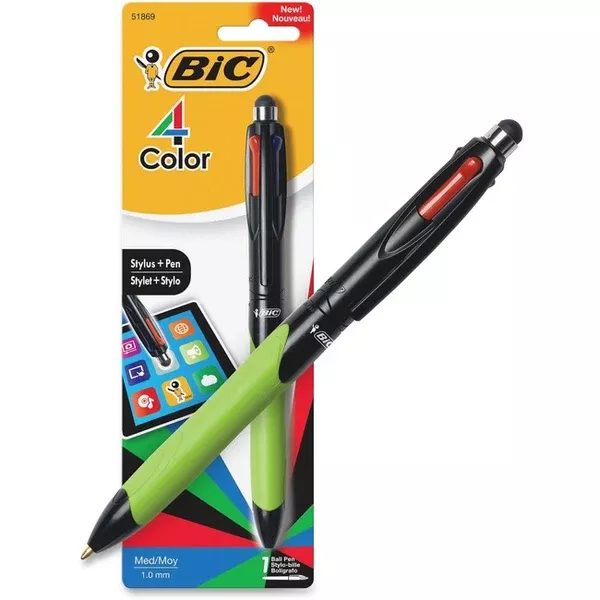 STYLUS BALLPEN RTRC 4COL *1/PK (BICMMGSTP11AS)