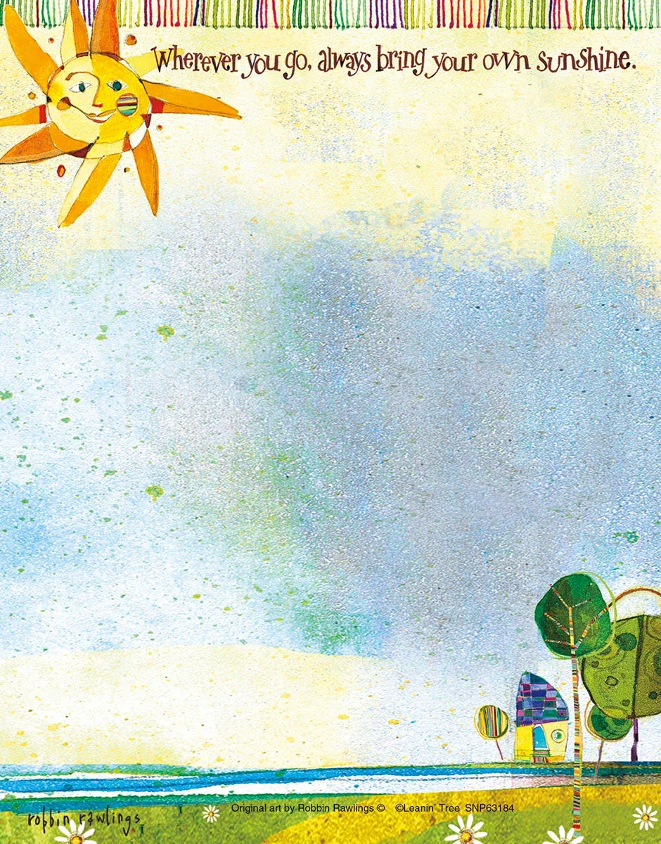 Sunshine Bright Notes | EncouragingNotepad