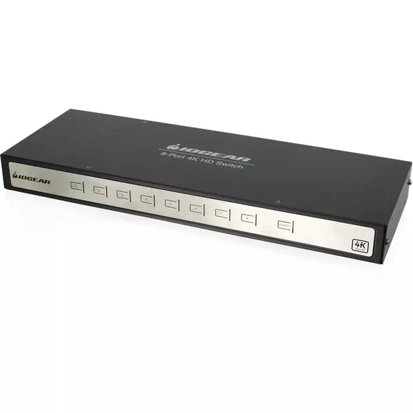 TRUE 4K 8-PORT HDMI SWITCH (IOGGHSW8481)