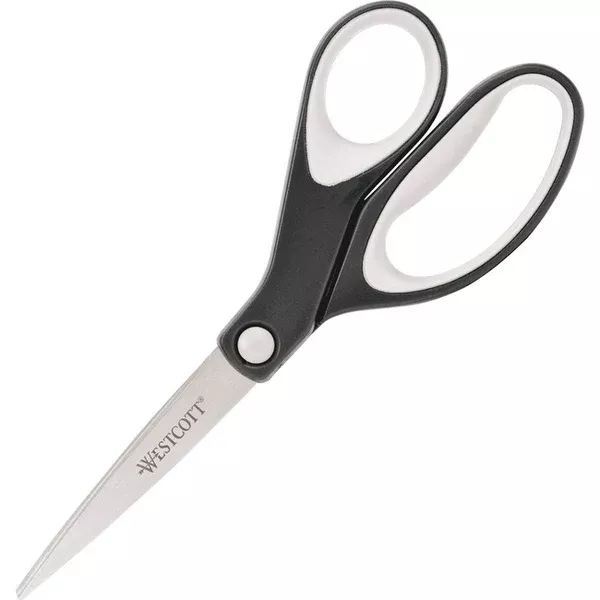 Westcott 8" KleenEarth Soft Handle Scissors (ACM15588)