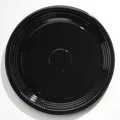 WNA A516PBL 16 in. Diameter Caterline Casuals Thermoformed Plastic Platters - Black (25/Carton)