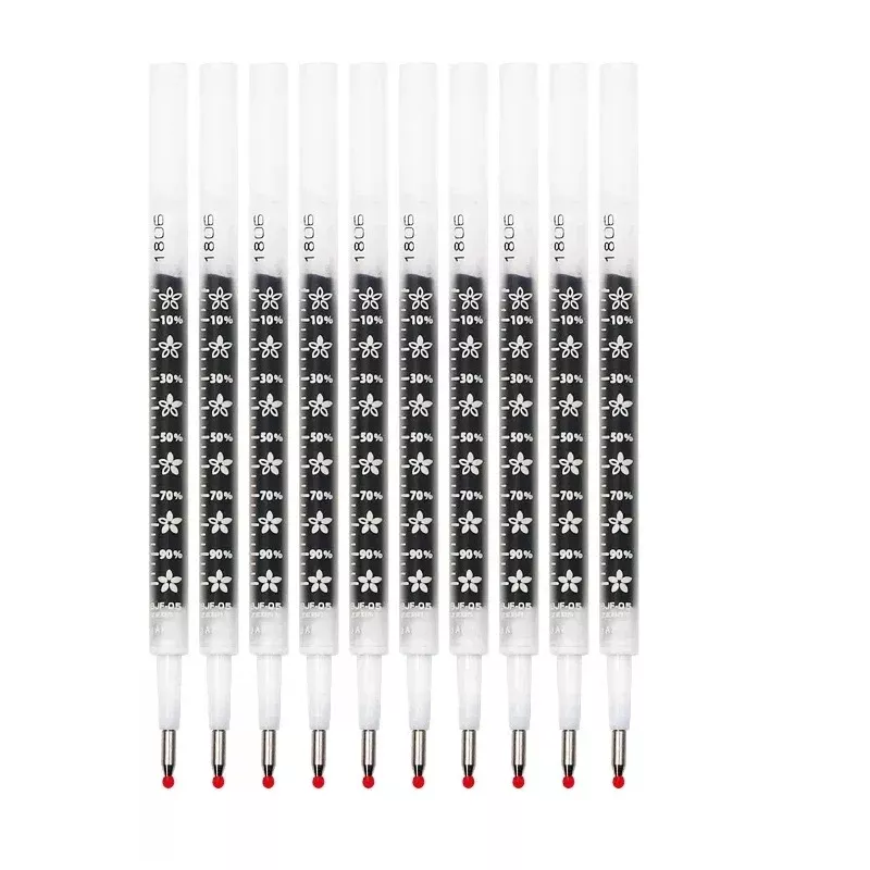 Zebra BJF-0.5 Sarasa Study Gel Pen Refill - 0.5 mm - Black - 10 Pack