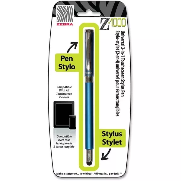 Zebra Pen Z-1000 Ballpoint/Stylus Combo Pen (ZEB33221)