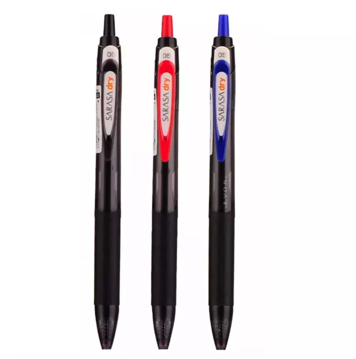 Zebra Sarasa Dry Gel Ink Pen JJ31 0.5MM 3 Color Pack