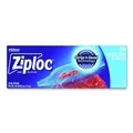 Ziploc 351126 9.6 in. x 12.1 in. 1 gal. Zipper Freezer Bags - Clear (28/Box)