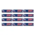 Ziploc 383231 9.6 in. x 12.1 in. Double Zipper Storage Bags - Clear (12/Carton)