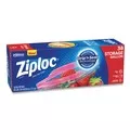Ziploc 383233BX 1 Gallon 1.75 mil. 10.56 in. x 10.75 in. Double Zipper Storage Bags - Clear (38/Box)