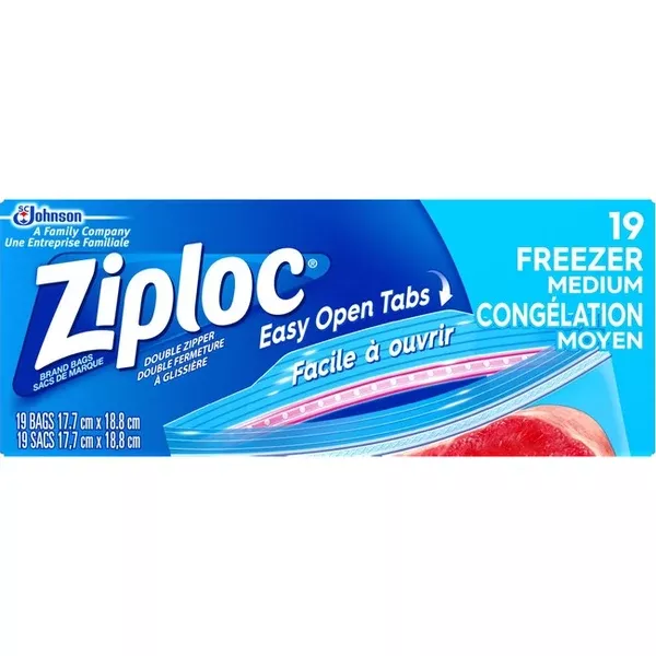 Ziploc Gallon Freezer Bags (SJN00430)
